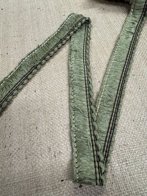 Upholstery Brush Fringe/ Ruche Trim - Hazelnut