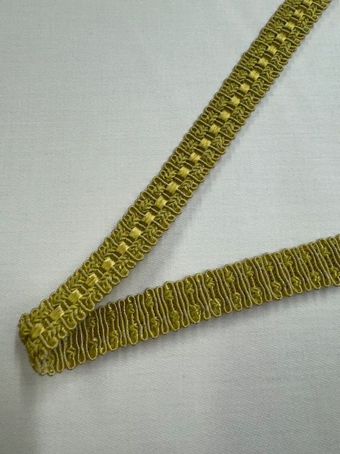 Upholstery Braid/Gimp Trim - Lime Gold