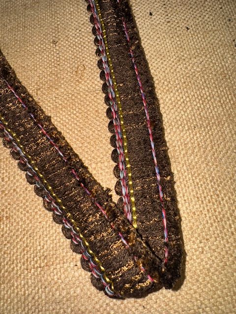Upholstery Brush Fringe/ Ruche Trim - Double Chocolate