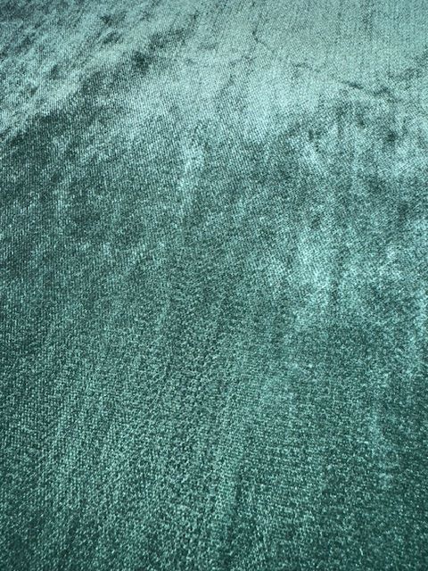 Ross Fabrics Mixed Velvet Crush Slub Hunter Green Upholstery Fabric