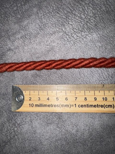 Upholstery Decorative Finishing Cord - Brick Red