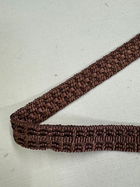 Upholstery Braid/Gimp Trim - Walnut Brown