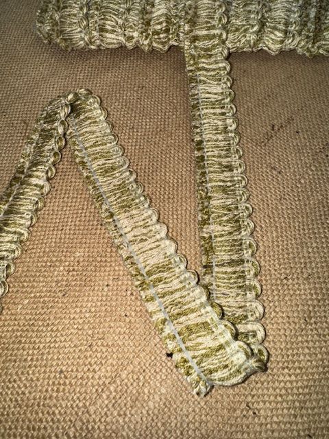 Upholstery Brush Fringe/ Ruche Trim - Summer Orchid