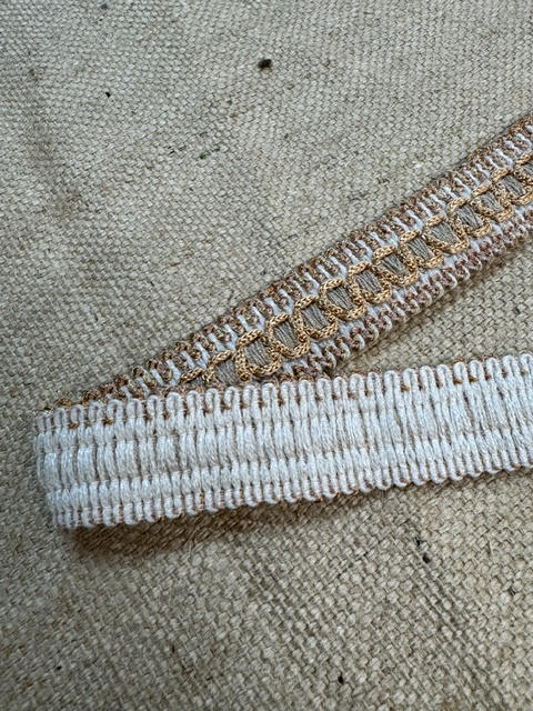 Upholstery Haberdashery Wide Decorative Braid - Caramel Mix