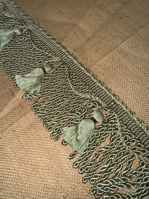 Upholstery Spectrum Bullion Tassel Fringe - Peppermint