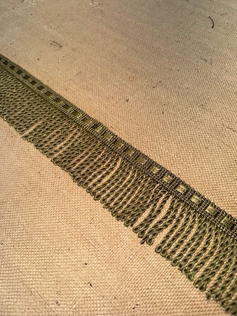 Upholstery Spectrum Roman Fringe - Braided top Rope - Forester