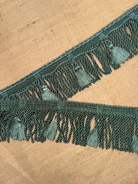Upholstery Spectrum Bullion Tassel Fringe - Jade Green