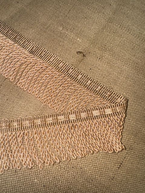 Upholstery Spectrum Roman Fringe - Braided top Rope - Light Peach