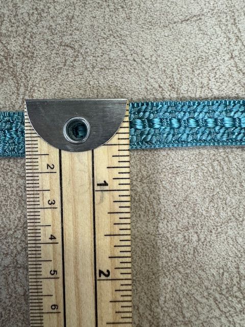 Upholstery Flat Braid Trim - Sea Breeze