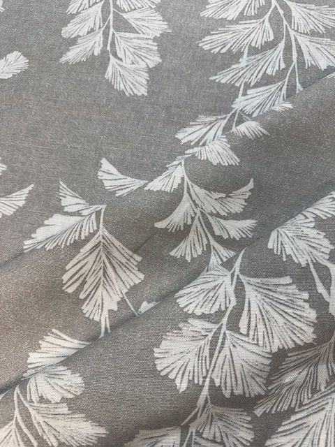 Laura Ashley Waxham Steel Linen Upholstery Fabric