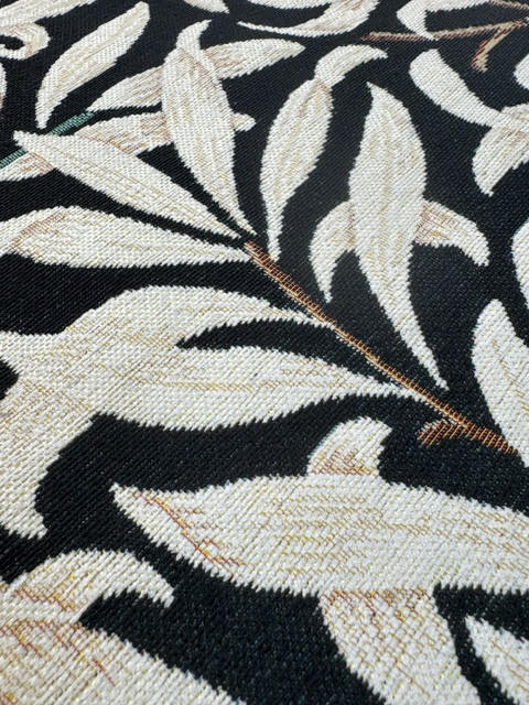 Chatham Glyn William Morris Willow Bough Ebony Chenille Upholstery Fabric