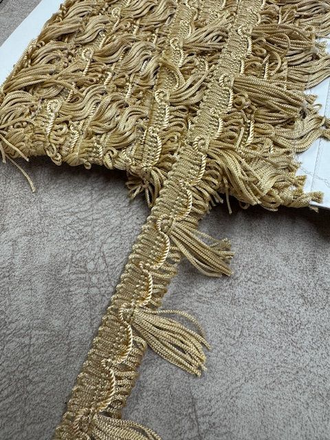 Upholstery Tassel Fringe with Rope Top - Corn