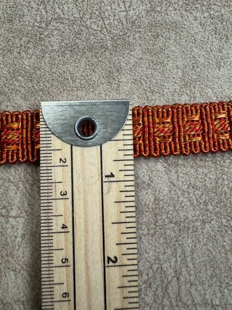 Upholstery Decoratove Braid Trim - Pumpkin Orange