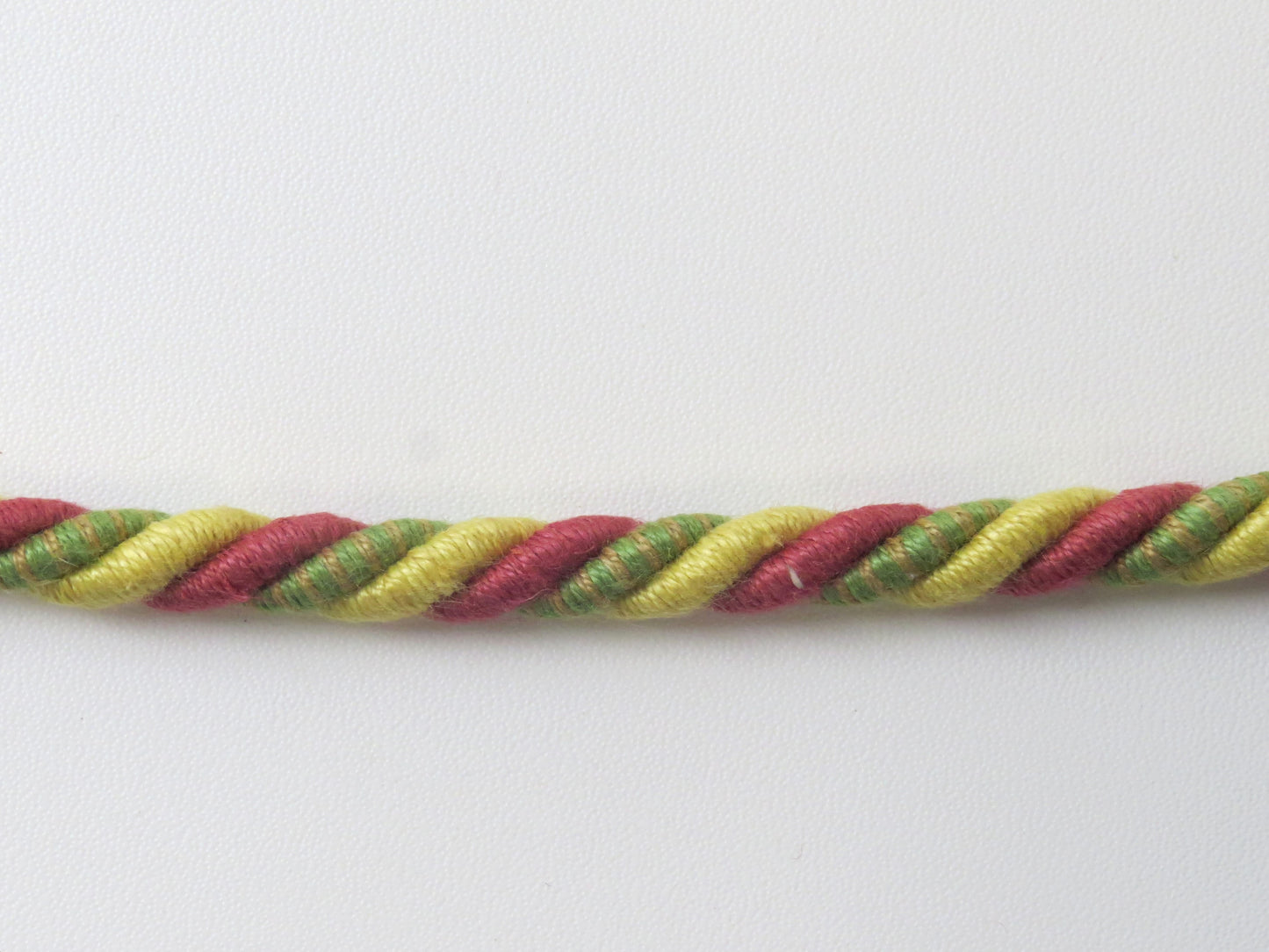 Upholstery Decorative Finishing Cord - Red/Yellow/Green Mix