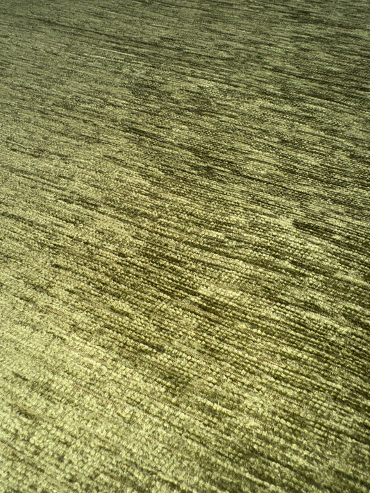 Canterbury Green Plain Chenille Upholstery Fabric