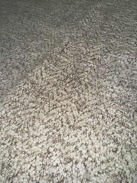 Murrayfield Herringbone Sand Heavy Weave Upholstery Fabric