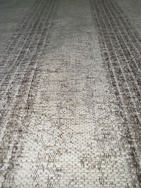 Murrayfield Stripe Sand Heavy Weave Upholstery Fabric