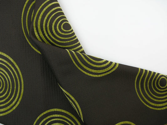 Canada Brown Lime Brocade Upholstery Fabric
