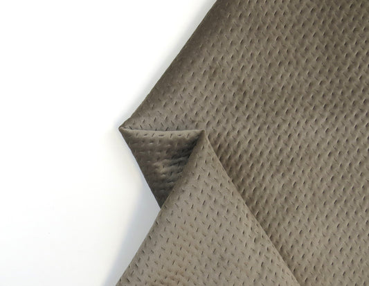Cascade Quilted Cedar Velvet Upholstery Fabric