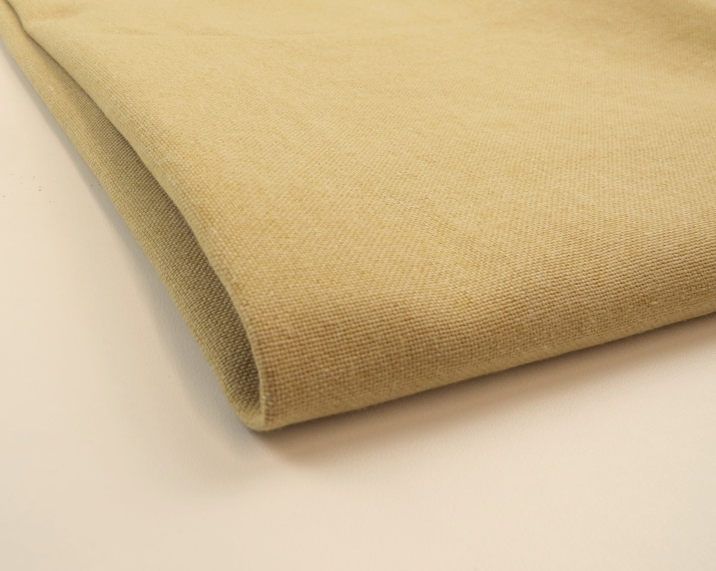 Plain Linen Upholstery Fabric - Corn