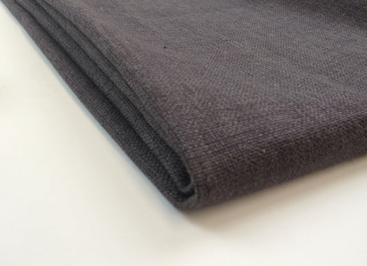 Brown Flat Weave Upholstery Fabric - Bark