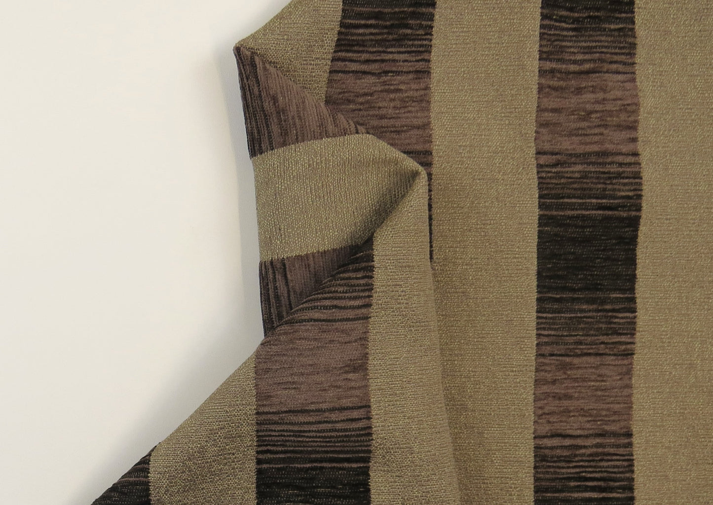Carlton Mixed Stripe Chenille Upholstery Fabric