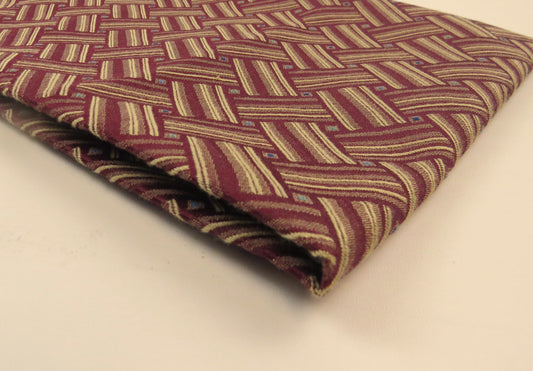 Kyle Burgundy Linen Upholstery Fabric