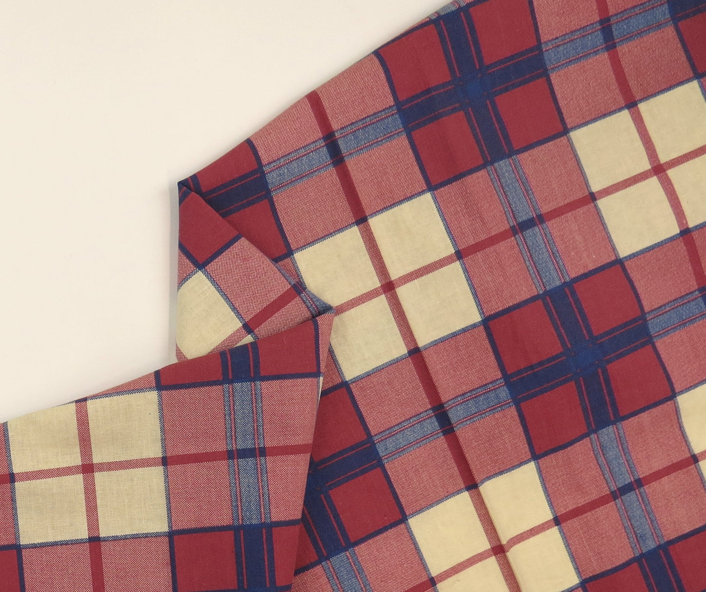 Byker Midas Check Cotton Upholstery Fabric