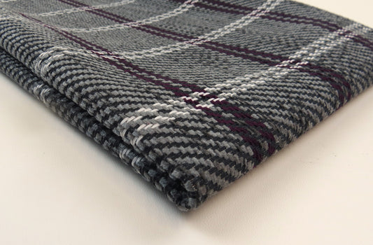 Saddleworth Plaid Heavy Weave Upholstery Fabric
