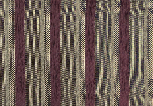 Pluto Stripe Brocade Upholstery Fabric