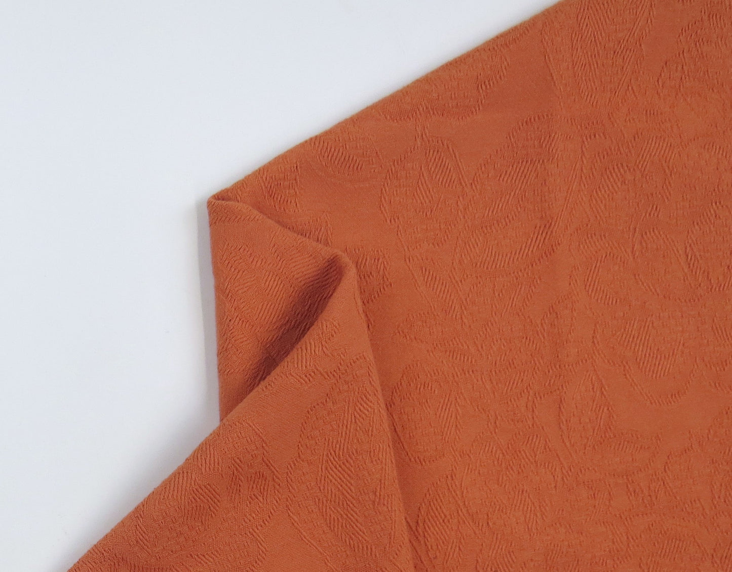 Shabby Chic Tan Cotton Upholstery Fabric - Washable