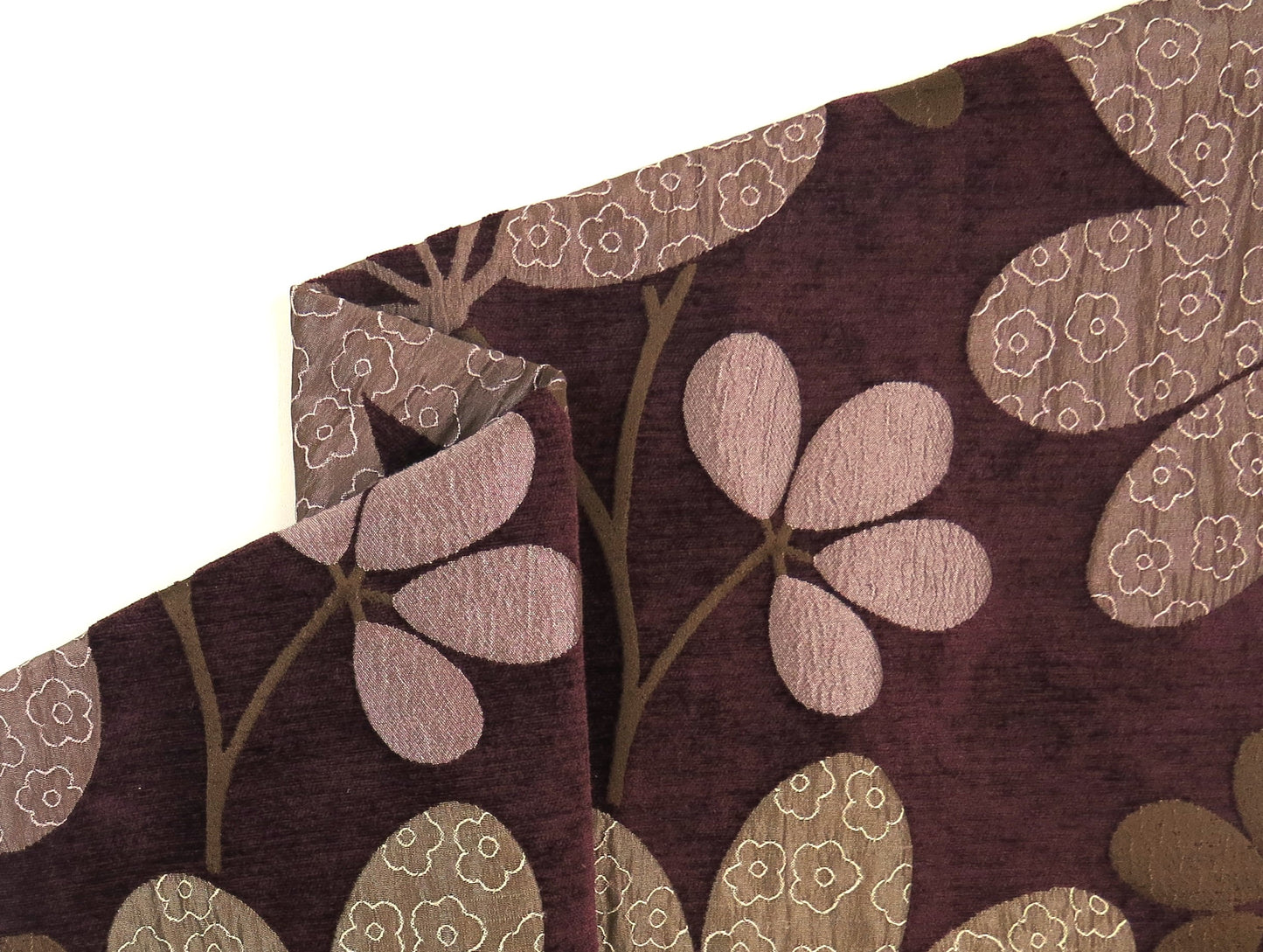 Geneva Orgy Floral Brocade Upholstery Fabric