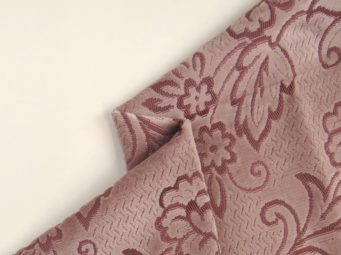 Camden Embossed Floral Velvet Upholstery Fabric