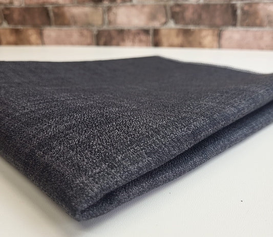Slate Grey Flat Weave Upholstery Fabric