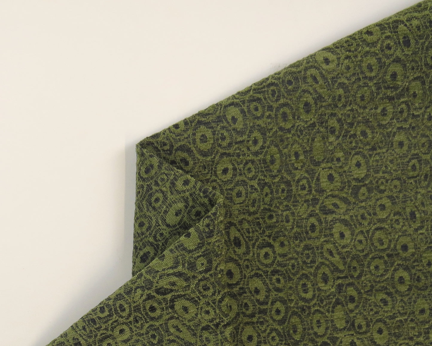 Gradius Moss Bubble Chenille Upholstery Fabric