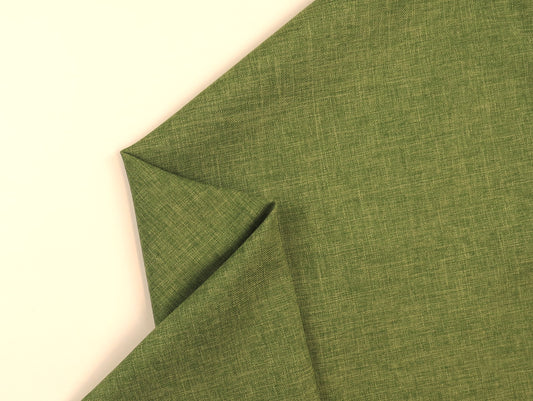 Summerset Pine Green Flat Weave Upholstery Fabric
