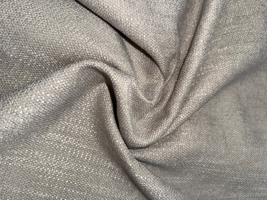 Sisko Stone Natural Flat Weave Upholstery Fabric