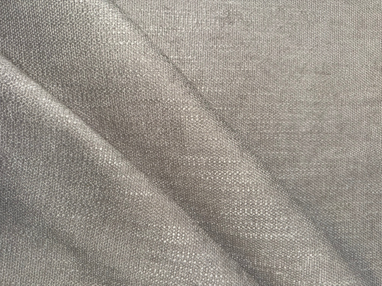 Sisko Stone Natural Flat Weave Upholstery Fabric