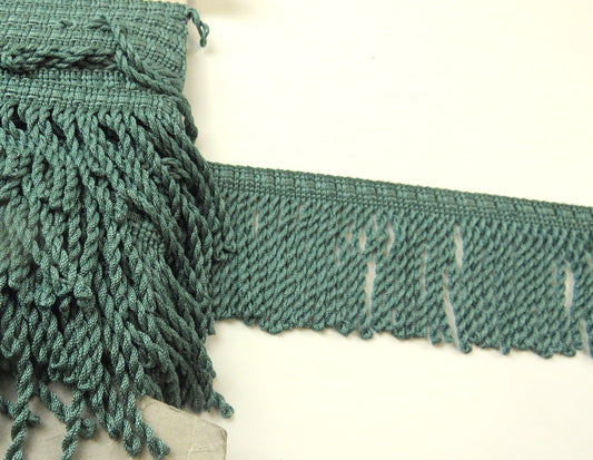 3" Upholstery Bullion Fringe - Jade Green