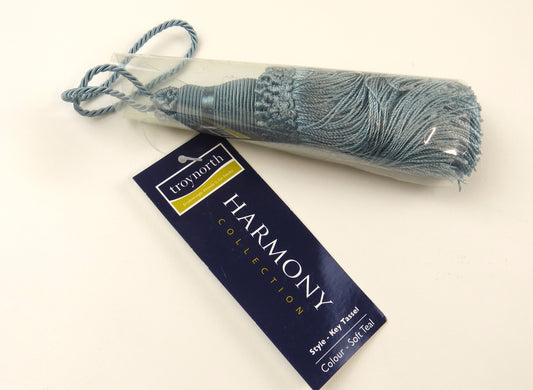 Harmony Collection Soft Teal Key Tassel