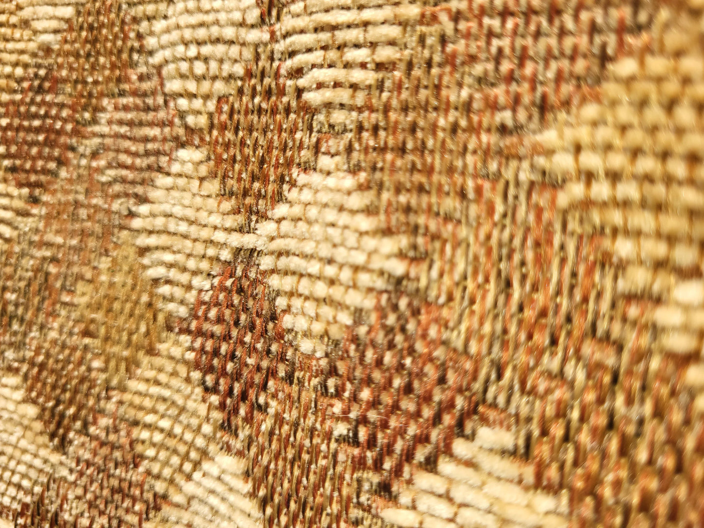 Autumn Patch - Natural Weave Design