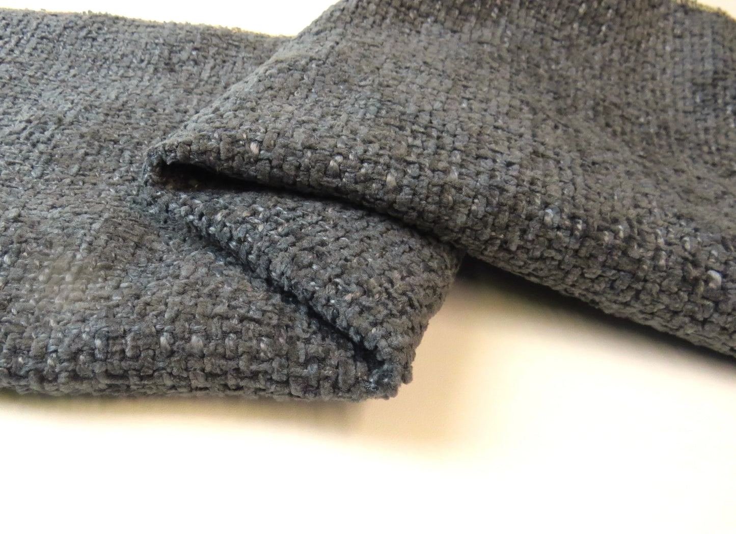 Venice Charcoal - Hopsack Design
