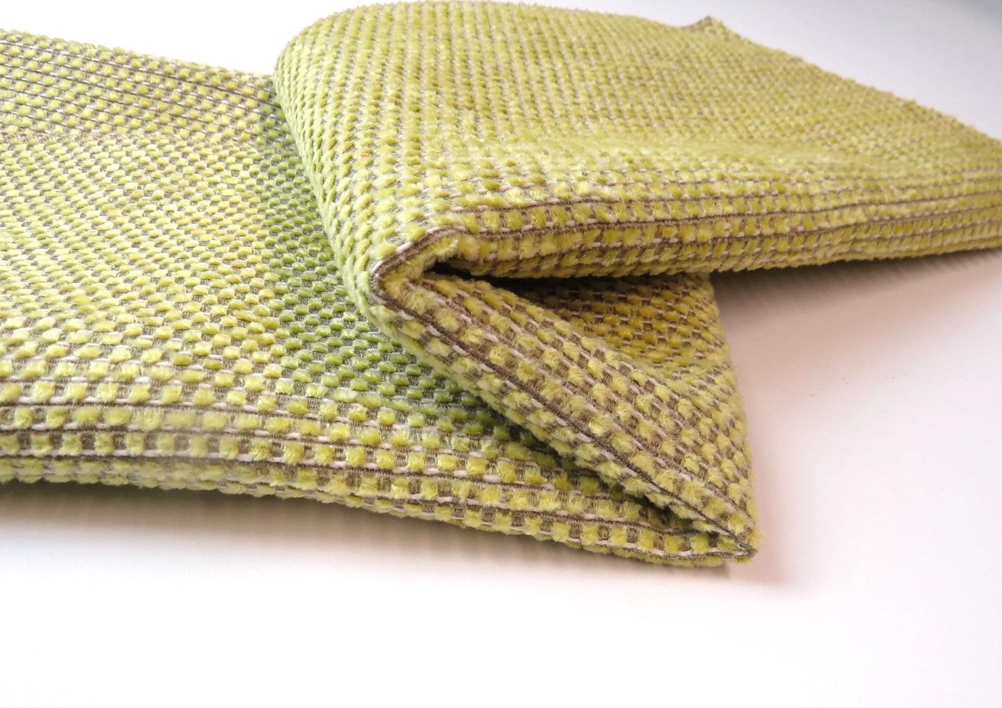 Lime Dobby Weave