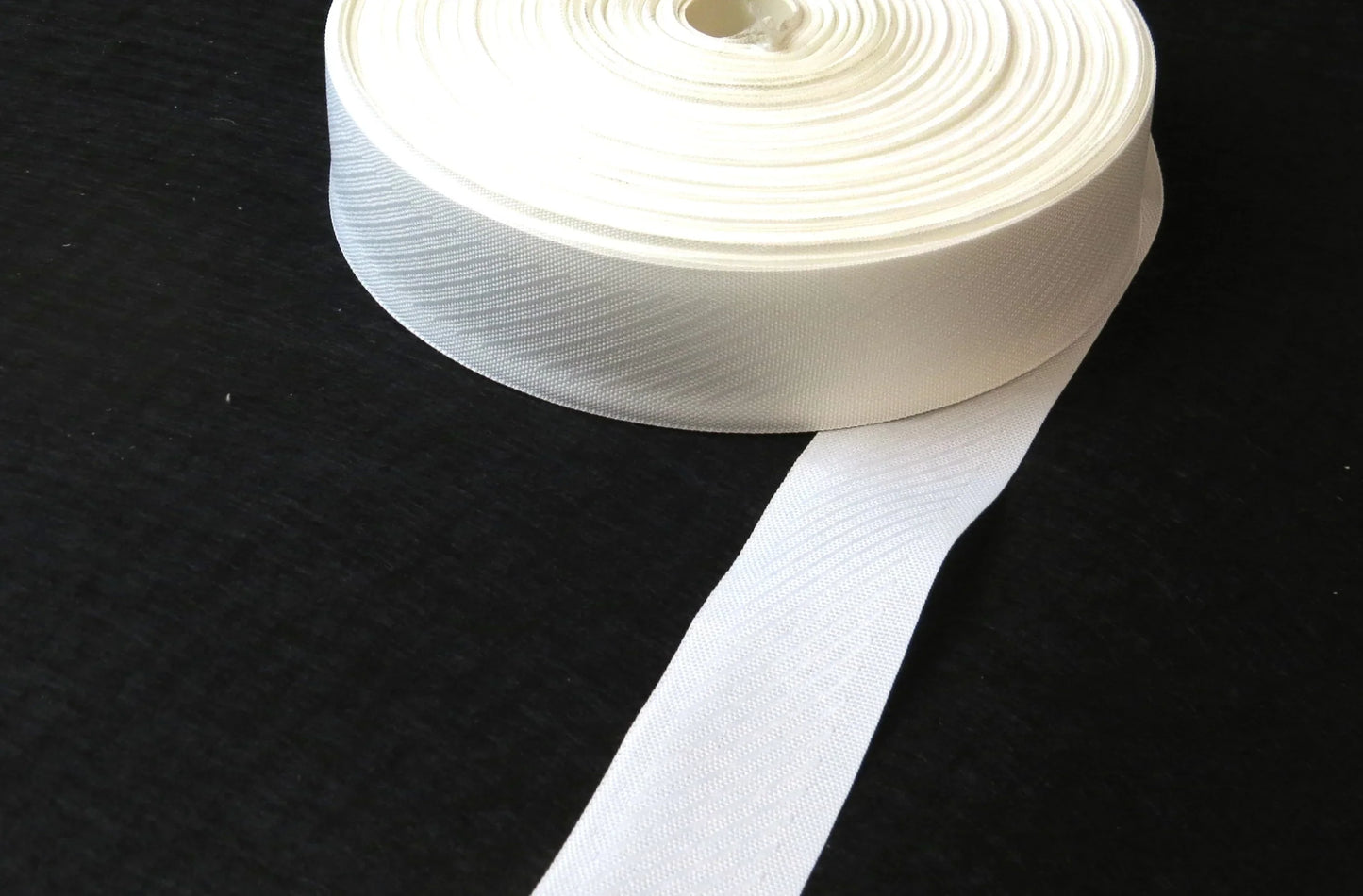White Webbing/Binding - Soft Options upholstery trim