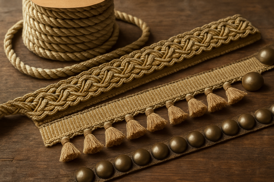 Essential Decorative Trims for Professional Upholstery Finishes