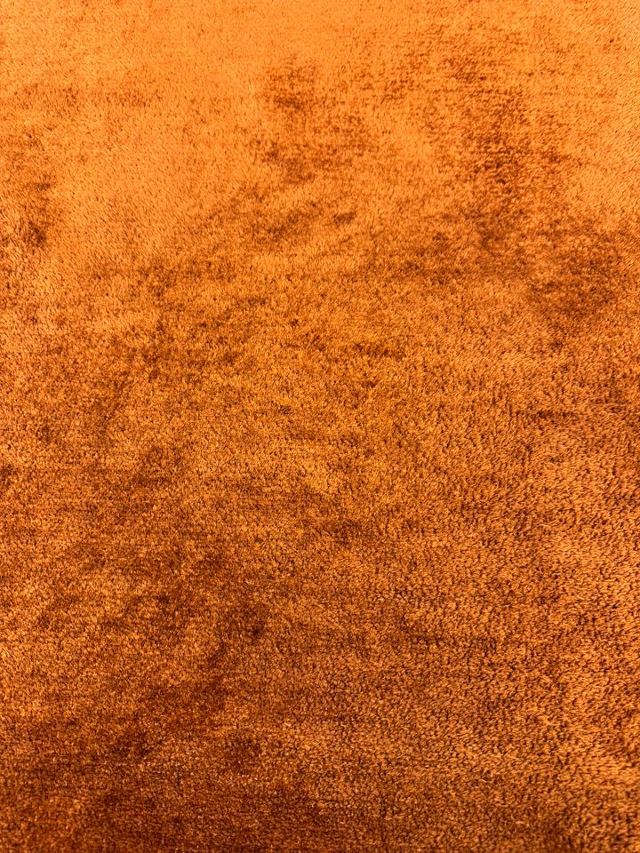 Vienna Burnt Orange Boucle Upholstery Fabric