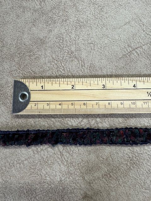 Upholstery Luxury Tufted Boucle Braid Trim - Starry Night