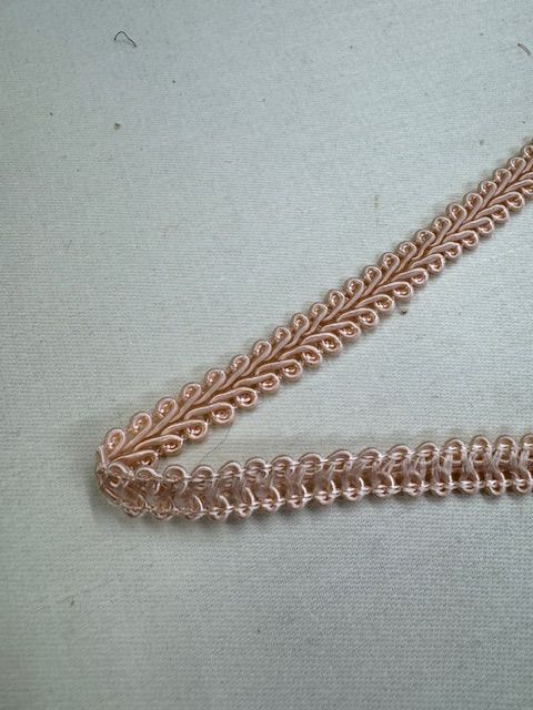 Upholstery Braid/Gimp Trim - Peach Daiquiri