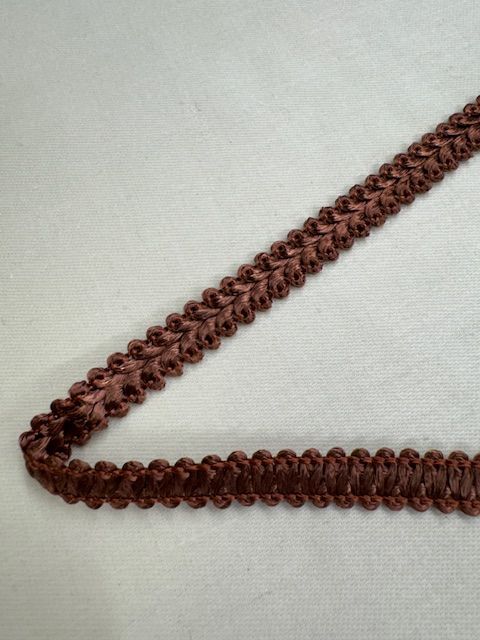 Upholstery Braid/Gimp Trim - Rust Brown