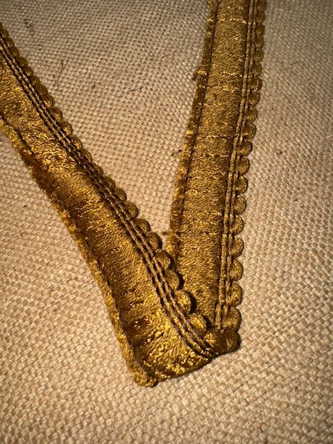 Upholstery Brush Fringe/ Ruche Trim - Egyptian Bronze